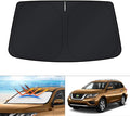 KUST Windshield Sun Shade for 2013-2020 Nissan Pathfinder Sunshade Window Sun by KUST