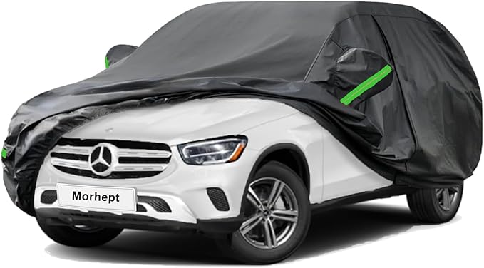 SUV Car Cover Custom Fit for Benz GLC, Waterproof All Weather Full Exterior by Morhept