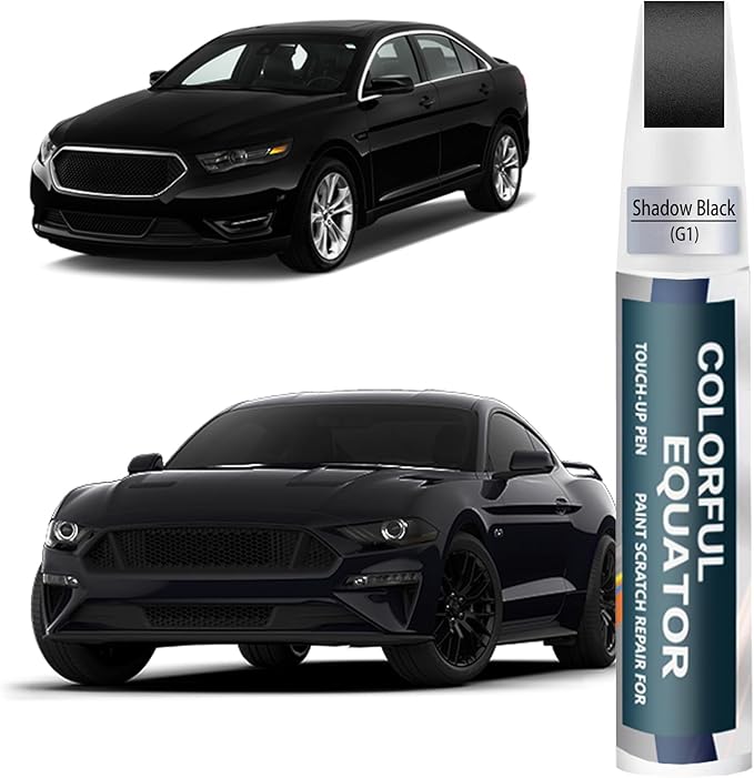 G1 Shadow Black Touch Up Paint for Ford, Car Paint Pen Scratch Repair by SNSIR