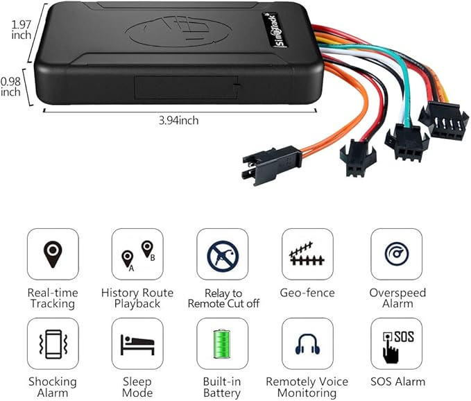 SinoTrack GPS Tracker Device for Vehicles – 4G Real-Time Tracking Location - Image 2