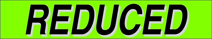 Ez-line Vinyl Windshield Stickers 3 Dozen 15 Inch Chartreuse Slogan Dealership - Image 4