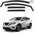 Window Deflectors Smoke Tinted in-Channel Side Window Vent Visor Deflectors by Unknown