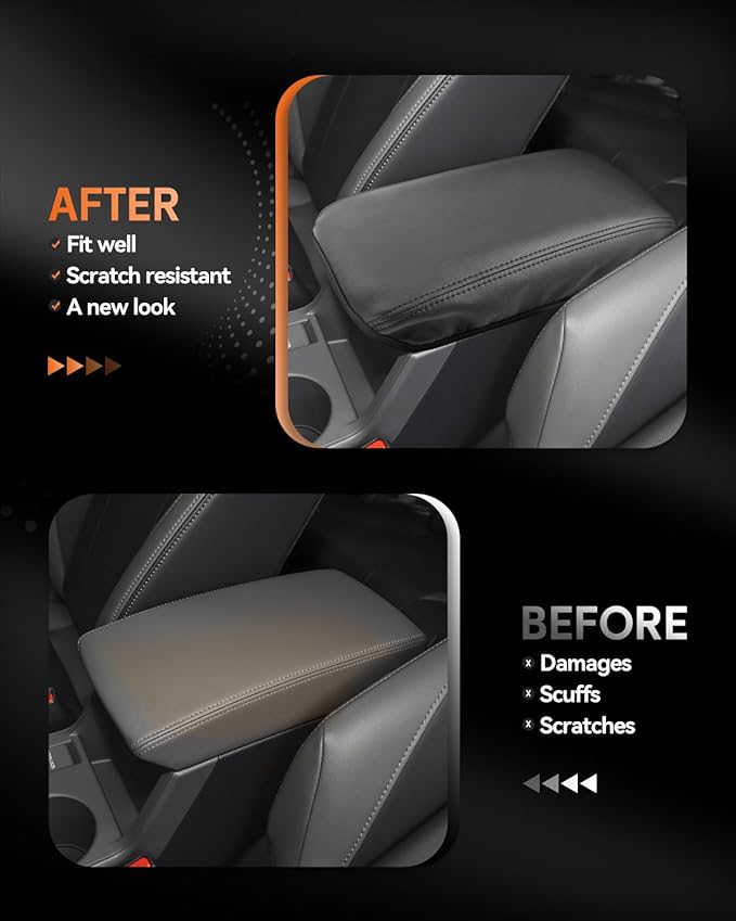 CDEFG for Subaru Crosstrek 2024-2025 Center Console Cover Armrest Box Cover for - Image 3