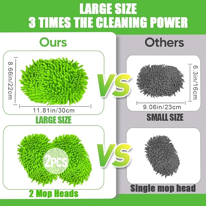 62" Car Wash Brush Mop Kit - Image 2