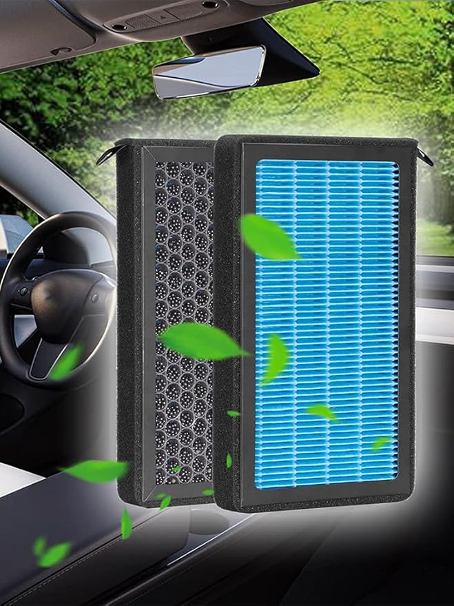 Tesla Model 3 Model Y Cabin Air Filter HEPA Replacement Filter Activated Carbon - Image 8