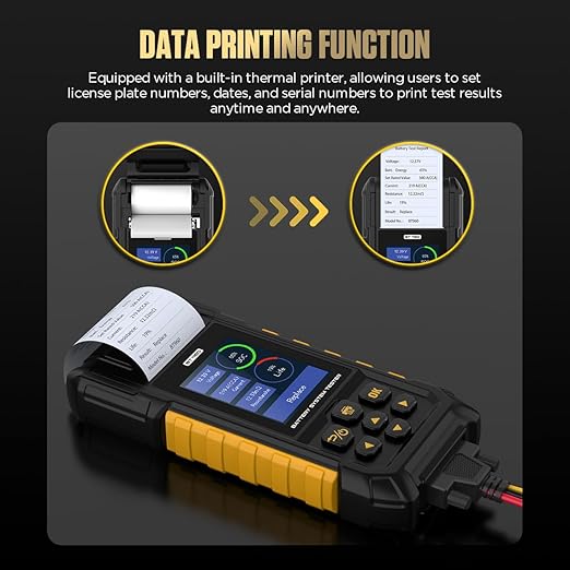 AUTOOL Car Battery Tester 12V 24V Automotive Battery Load Tester 30-2000 CCA - Image 6