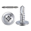 Wensilon（300pcs）#8×1/2”for Sheet Metal Self-Tapping Screws 410 Stainless Steel by Wensilon