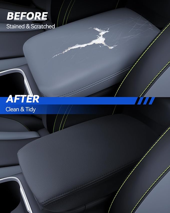 Armrest Cover for 2018-2023 2024 Volvo XC90 Accessories Center Console Middle - Image 3