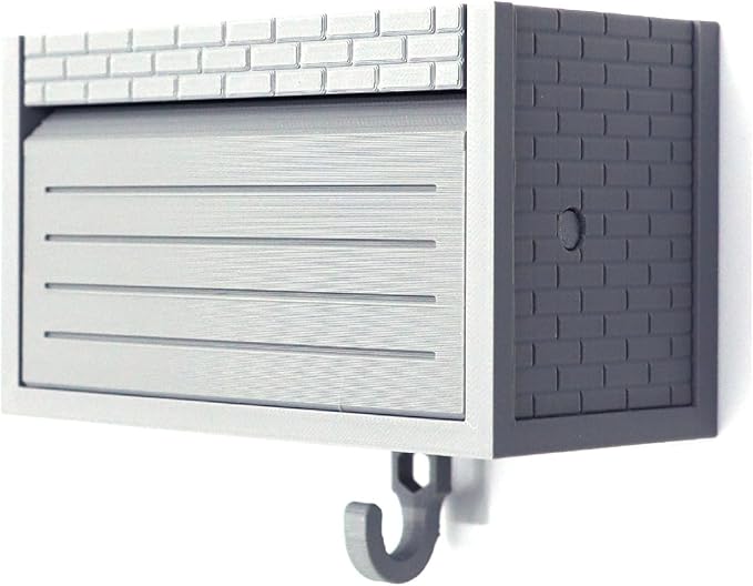Wall-Mounted Car Display Key Holder, Decorative Garage Model Design by Unknown