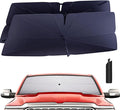 Windshield Sun Shade Umbrella: for Dodge RAM-1500-2019-2025 by HIMUMOY