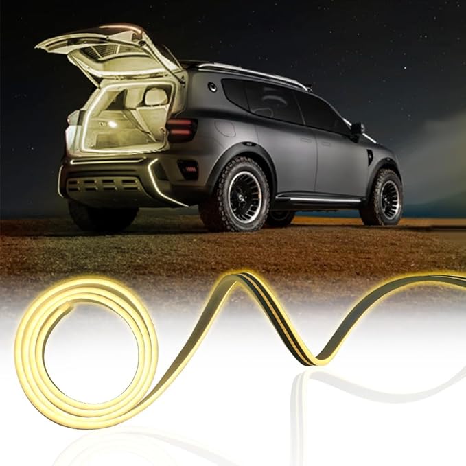 Car LED Strip Light For Trunk, 158Inch IP67 Silicone Waterproof Neon Light by YIFENGSHUNDIRECT