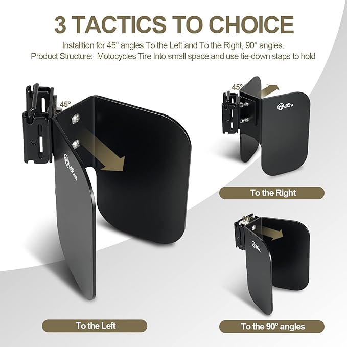 4 Pack E-Track Wheel Chock for E-Track System |E Track Motorcycle Wheel chocks - Image 3