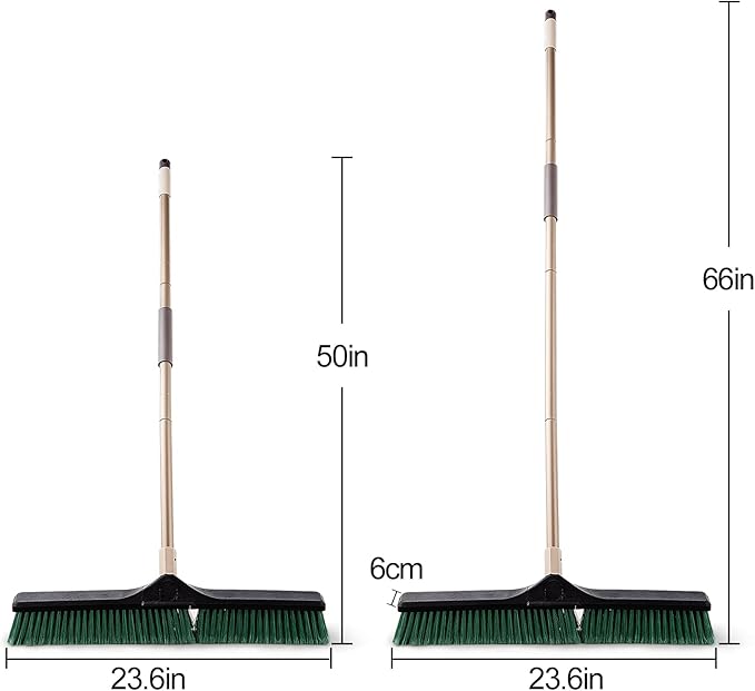 Eyliden Heavy Duty Push Broom 24" - Image 7
