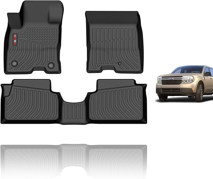 KELCSEECS Floor Mats Custom for 2025 2024 Ford Maverick Hybrid 2023 2022 Ford by KELCSEECS