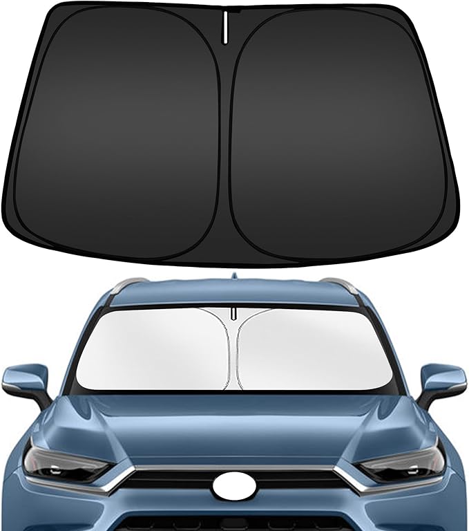 ARISMOTOR Windshield Sun Shade for Toyota Grand Highlander 2024-2025 2026 by ARISMOTOR