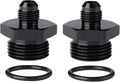 6AN Male Flare to 12AN ORB O-ring Boss Fuel Pump Rail Adapter Fitting Aluminum by Podavelle