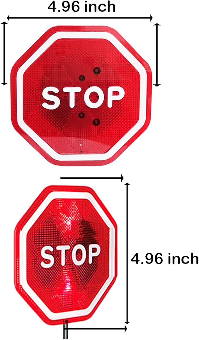 Parking Garage Flashing Stop Sign - Image 2