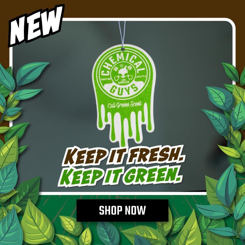Chemical Guys, Hanging Air Fresheners, Cali Greens Floral Scent, 12 Pack - Image 6