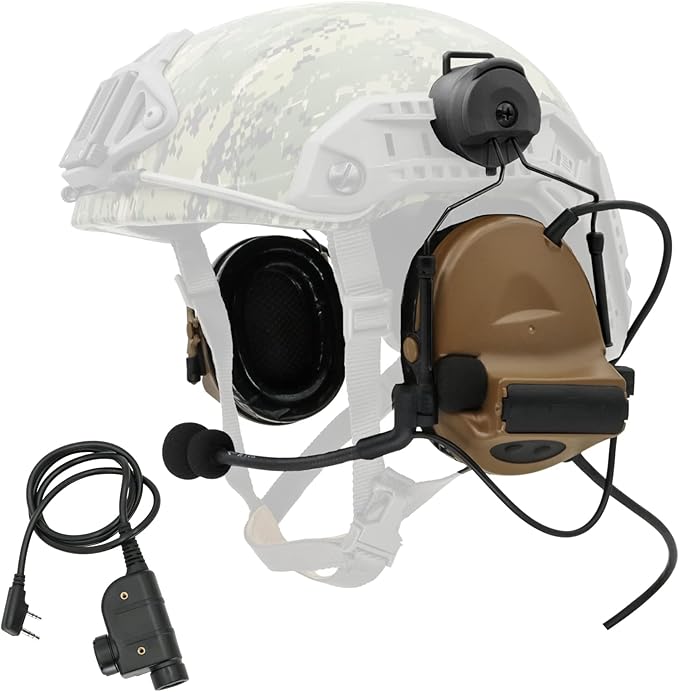 COMTA 2 Helmet-Type Tactical Headset by TSVISIONCORE