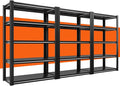 REIBII 40" W Garage Shelving, Heavy Duty Storage Shelves Load 2500LBS, 5-Tier by REIBII