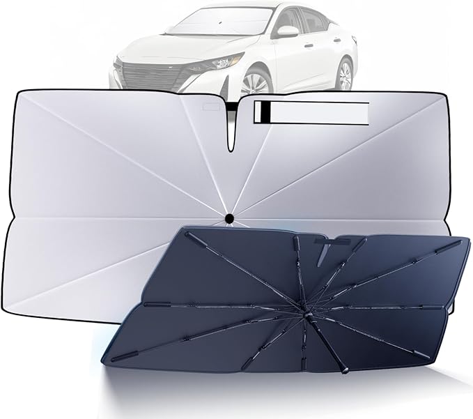Windshield Sun Shade Umbrella: for Nissan Sentra-2020-2024 2025 - Image 2
