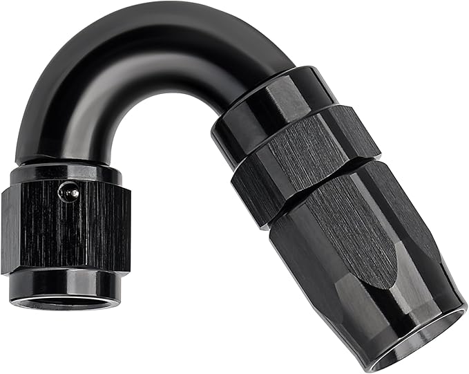 EVIL ENERGY 4AN 150 Degree One Piece Full Flow Hose End Fitting Swivel by EVILENERGY