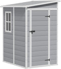 Greesum 5' x 4' Resin Weather Resistant Outdoor Storage Shed by BuynowfromGreesum