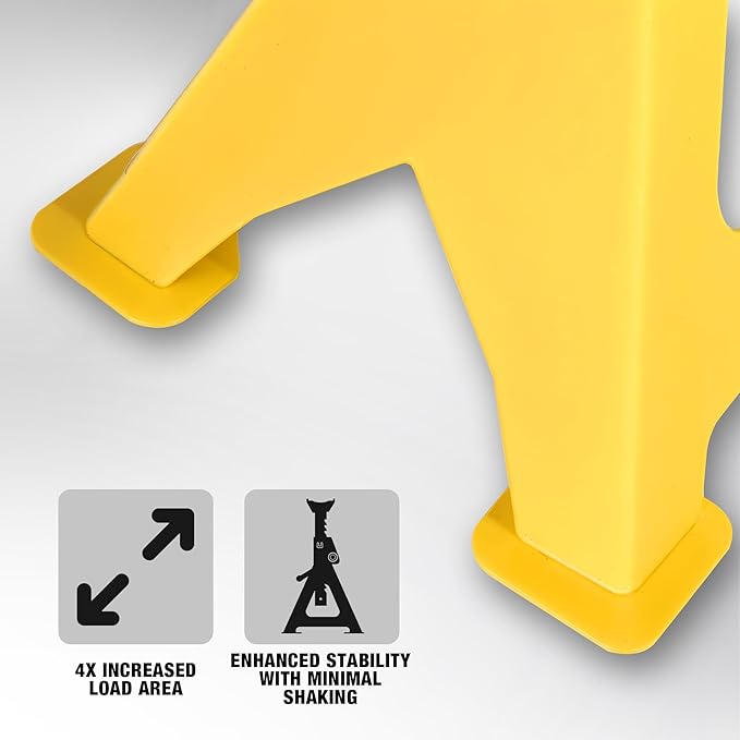 YELLOW JACKET Jack Stands 6 Ton - Image 4