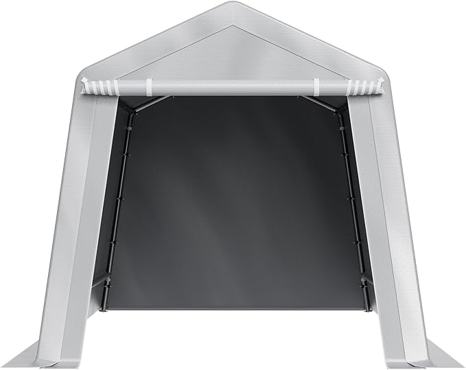 VEVOR Outdoor Storage Shed, 8 x 14 ft Portable Storage Tent - Image 10