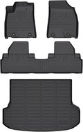 Wayhigh-All Weather Floor Mats and Cargo Mat Set Fit by Wayhigh