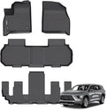 GINOWY-Floor Mats for Buick Enclave 2025, TPE All Weather Protection 2025 by GINOWY