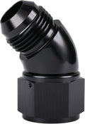 45 Degree 12AN Male to 12AN Female Swivel Full Flow Fitting Adapter Coupler by Podavelle