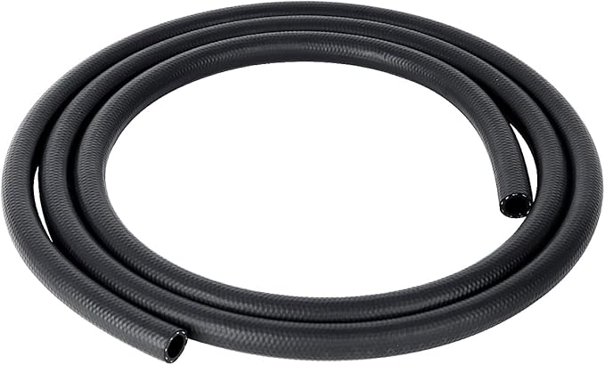 LokoCar Rubber Fuel Hose Line Push Lock 1/2" ID SAE 30R7 NBR 5ft 300PSI Black - Image 8