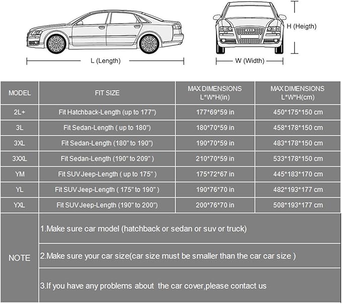 SUV Car Cover Waterproof All Weather, Cover Full Exterior Cover Windproof - Image 7