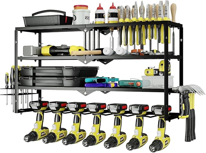 AZERPIAN Tool Organizer Heavy Duty Power Wall Mount by AZERPIAN