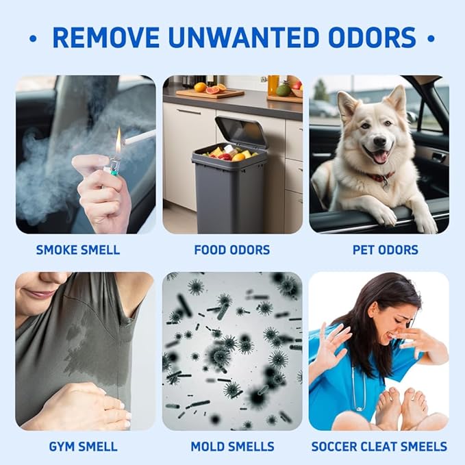 Glodway Whole Car Air Refresher Spray, Odor Eliminator Eliminates Strong - Image 4
