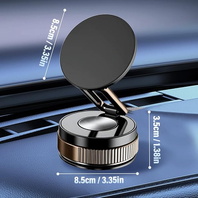 360° Adjustable Vacuum Magnetic Phone Holder, 2025 Strong Suction Portable - Image 3