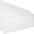 Slat Wall Paneling Garage Wall Organizer, Slat Board PVC Wall Panels Garage by FRAYSCENT