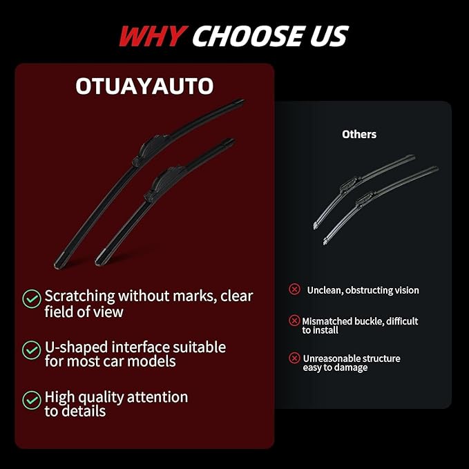 OTUAYAUTO Windshield Wiper Blades - Image 7