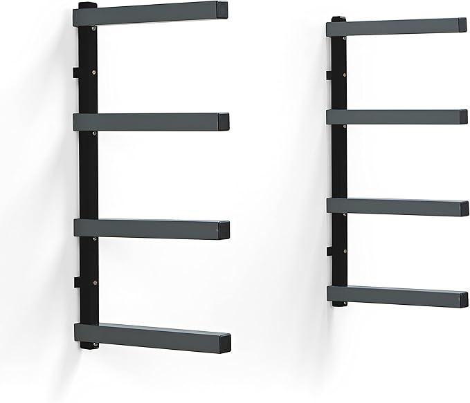 Bora Wood Organizer and Lumber Storage Metal Rack - Image 3