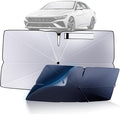 Windshield Sun Shade Umbrella for 2021-2025 Hyundai Elantra Accessories: Custom by HIMUMOY