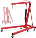 2 Ton Hydraulic Engine Hoist, 4400LBS Folding Cherry Picker Engine Hoist Lift by HighQualityandFastShipping