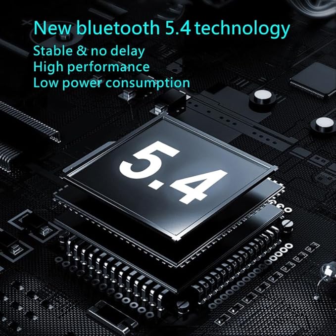 IHAO Bluetooth Earpiece Headphone Dual Noise Cancelling Mic Painless Open-Ear - Image 6