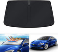 KUST Windshield Sun Shade for 2012-2024 2025 Tesla Model S Accessories Sunshade by KUST