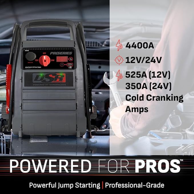 Schumacher Electric DSR ProSeries Car Battery Jump Starter - Image 2
