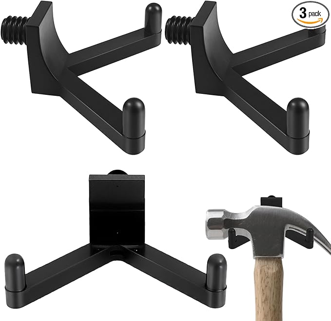 3Pcs Tool Hooks for Storage, ABS Shed Hooks Wall Shed Hanger Garage by Unknown