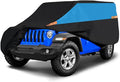 MORNYRAY Compatible with Jeep Wrangler 4 Door, Waterproof Car Cover All Weather by MORNYRAY