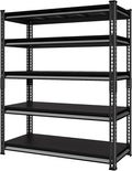 48" W Garage Shelving Heavy Duty，3000LBS Loads Adjustable Garage Storage Shelves by Rufokisa