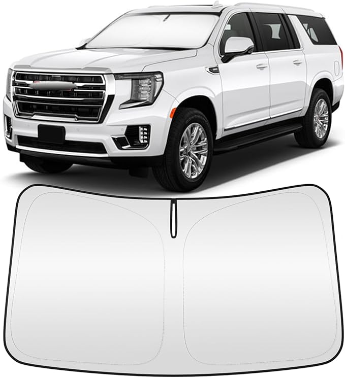 Windshield Sun Shade for GMC Yukon 2021-2025 4-Layer Front Window Shade Custom by ZSLTCL