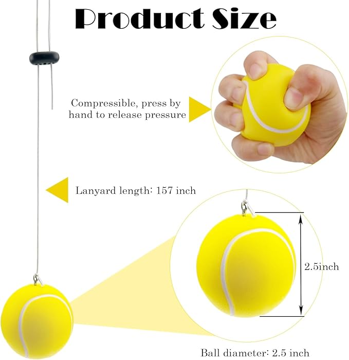 4 Packs Garage Parking Aids Ball, Parking Stopper - Image 6